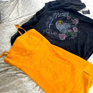 Dress and T shirt Set